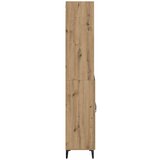  Highboard Umjetnički hrast 69,5 x 34 x 180 cm Konstruirano drvo | shoptok.hr