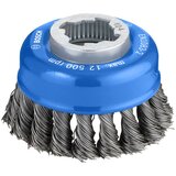 Bosch Lončasta četka od pletene žice za male ugaone brusilice X-Lock PRO Metal Heavy 2608620727 Cene