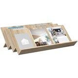  Polica za časopise s policom Sonoma hrast 90 x 53 x 28,5 cm | shoptok.hr