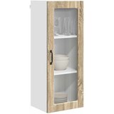  Zidni stakleni ormarić PORTO Sonoma hrast 40 x 31 x 100 cm | Eponuda.com