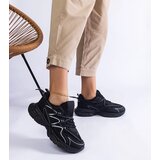 Gemre Black women's sneakers with a chunky sole Colunga | Shoptok.si