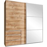 MID.YOU omara z drsnimi vrati, barve hrasta | Shoptok.si