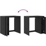  Ormar za perilicu rublja s pohranom Crni hrast 87 x 60 x 89 cm | shoptok.hr