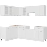  11-dijelni set kuhinjskih ormarića "Lyon" bijeli inženjerski drvo | shoptok.hr
