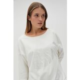 Marisse Women's Sweatshirt L-Bl-4600 Off White | ePonuda.com