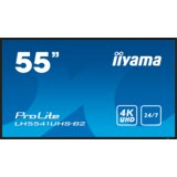 Iiyama LFD LH5541UHS-B2 55" Professional Digital Signage display with 4K UHD resolution and 24/7 operating time 500 cd/m² 1200:1 8ms landscape, portrait | Eponuda.ba
