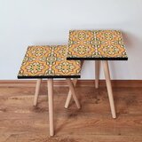Hanah home set klub stočića 2Shp27, 2 komada, Šareni | ePonuda.com
