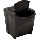vidaXL Koši za smeti 4 kosi antracitni 100 L | Shoptok.si
