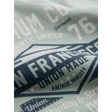 Ombre San Francisco men's printed cotton t-shirt - mint | Shoptok.si