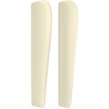  Uzglavlje s ušima krem 163x23x118/128 cm od umjetne kože | shoptok.hr