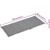  Vrtni stoli 2 kosa z blazinami trden akacijev les | Shoptok.si
