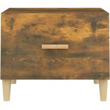  Stolić za kavu boja hrasta 50 x 50 x 40 cm konstruirano drvo Smeđa | Shoptok.si