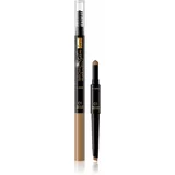 Eveline Cosmetics Brow Styler natančni svinčnik za obrvi 3v1 odtenek 01 Medium Brown 1,2 g