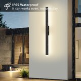 Brilagi - LED spoljno zidno svetlo LUNA LED/24W/230V 3000K IP65 crna | Eponuda.com