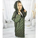 Pri Long jacket women's coat with diagonal quilting Warm LUCY | Shoptok.si