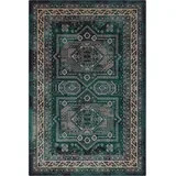 Modrozelena volnena preproga 200x300 cm Mia –
