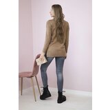 Kesi Sweater with stand-up collar camel | Eponuda.ba