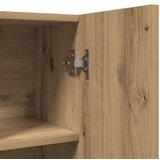 vidaXL Omara za pralni stroj artisan hrast 70,5x25,5x90 cm | Shoptok.si
