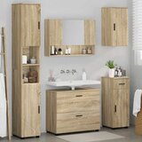  Set namještaja za kupaonicu 5 kom. Sonoma hrast | shoptok.hr
