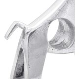 vidaXL Skulptura Srebrna Aluminij 22 x 9.5 x 34 cm Super zasnova | Shoptok.si
