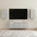 TV ormarić boja betona 30,5 x 30 x 60 cm od konstruiranog drva | Eponuda.ba