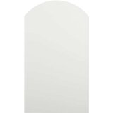  Ogledalo s LED svjetlima 70 x 40 cm stakleno u obliku luka | shoptok.hr