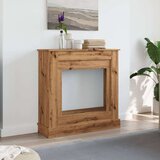vidaXL Okvir za kamin artisan hrast 90x30x90 cm inženirski les | Shoptok.si