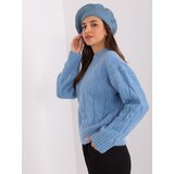 Wool Fashion Italia Cap-AT-CZ-231305.85P-Grey-Blue | Shoptok.si