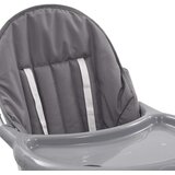 vidaXL Visoka hranilica za bebe sivo-bijela | shoptok.hr