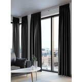Zavesa za zamračenje 1x140x300 crna