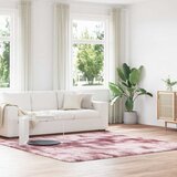vidaXL Čupavi tepih s visokim vlaknima 240x240 cm poliester | shoptok.hr