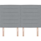  Naslon za glavu Lines dizajn svjetlosivi 160 cm tkanina | shoptok.hr