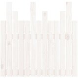  Stensko posteljno vzglavje belo 82,5x3x80 cm trdna borovina, (20794490) | Shoptok.si