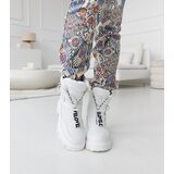Gemre White insulated snow boots with Eulalia inscriptions | ePonuda.com