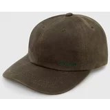 Filson Pamučna kapa sa šiltom Oil Tin Low Profile Logge boja: zelena, bez uzorka, FMACC0145