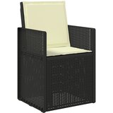  Jastučići za sjedenje i leđa 4 pcs Krem 47 x 45 x 2 cm | shoptok.hr