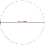  Preproge za površine Okrogla krema Ø 120 CM, (5000129026) | Shoptok.si