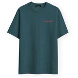 Organic Monkey Majice s kratkimi rokavi The One T-Shirt - Petrol Zelena Cene