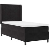 Box spring krevet s madracem Crna 90 x 200 cm Bar&amp;scaron;un Slike