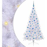  Umjetno božićno drvce s stalakom Bijelo 180 cm PVC i čelik | shoptok.hr