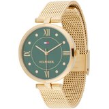 Tommy Hilfiger Analogni sat 'ELLA' morsko plava / zlatna / tamno zelena / crvena | shoptok.hr