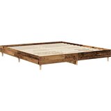  Posteljni okvir brez vzmetnice star les 160x200 cm, (21790688) | Shoptok.si