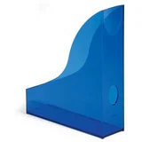 stojalo za revije basic prosojno modro DU712540