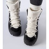 Gemre Black workers with decorative tongue Perugia | Shoptok.si