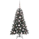 vidaXL Umestno božično drevo med 150 LED Zelena 68 x 68 x 120 cm | Shoptok.si