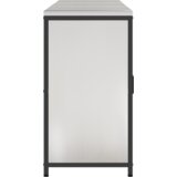 vidaXL Set za kuhinjsku pohranu 3 pcs Srebro 210 x 50 x 92 cm | shoptok.hr