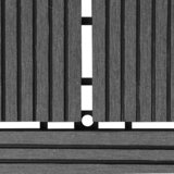  Pločice za decking 11 kom. Siva 30 x 30 cm WPC | shoptok.hr
