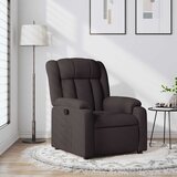  Naslonjač od tkanine tamnosmeđi | shoptok.hr