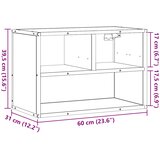 TV ormarić boja hrasta sonome 60x31x39,5 cm konstruirano drvo | shoptok.hr