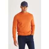 ALTINYILDIZ CLASSICS Men's Tile Standard Fit Regular Cut Half Turtleneck Cotton Knitwear Sweater cene